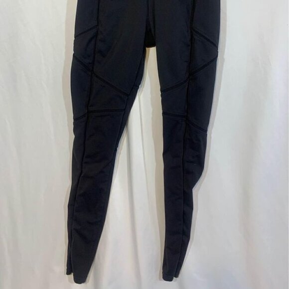 karma leggings. Black. Size 2. New condition. See through lines. Compression. - Picture 2 of 9